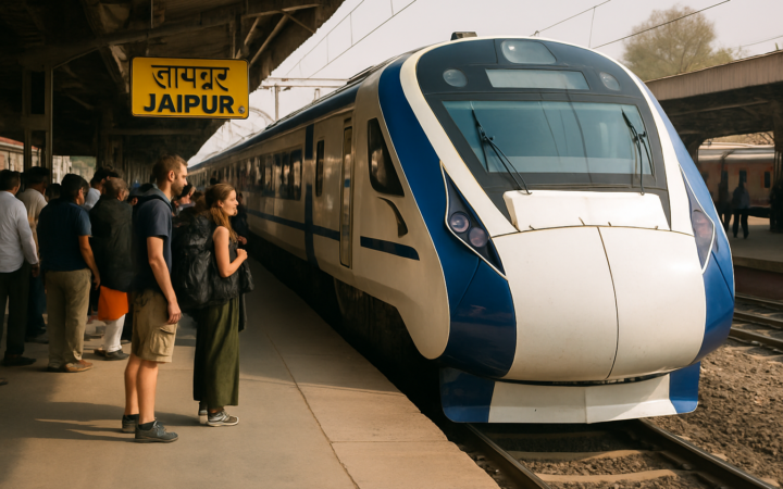 Vande Bharat 3.0 hält jetzt in Jaipur: Rajasthan-Backpacking wird schneller und günstiger