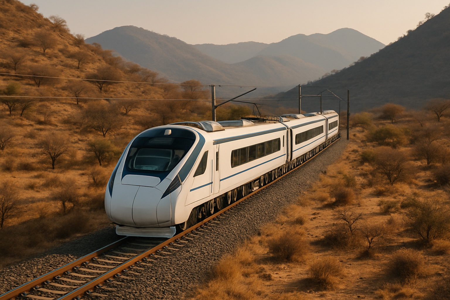 Neue Vande Bharat Express Surat–Udaipur: Traumstart fürs Aravalli-Trekking
