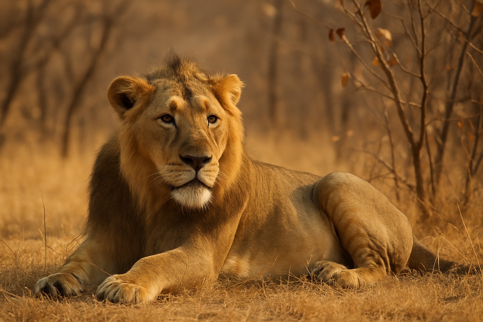 Gujarat: Gir-Löwen, Rann of Kutch & Somnath